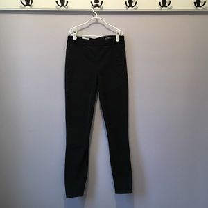 Gap resolution pull-on legging in dark green denim